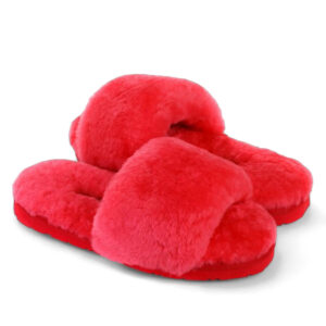 UGG Fluff Slides - Coral