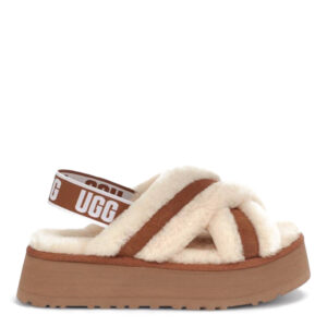 UGG Disco Cross Slide - Chestnut