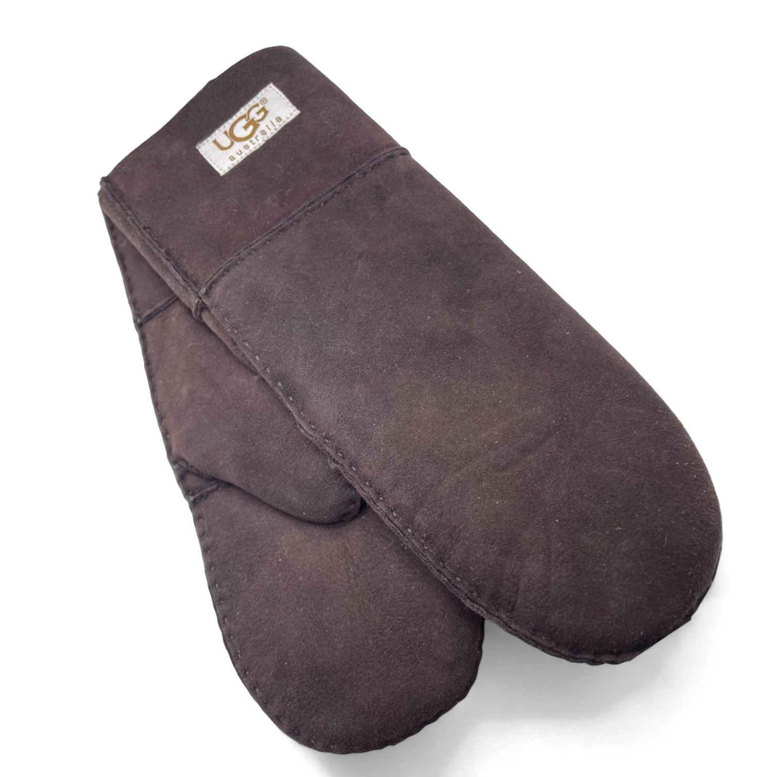 Варежки женские UGG Glove - Grey — изображение 4