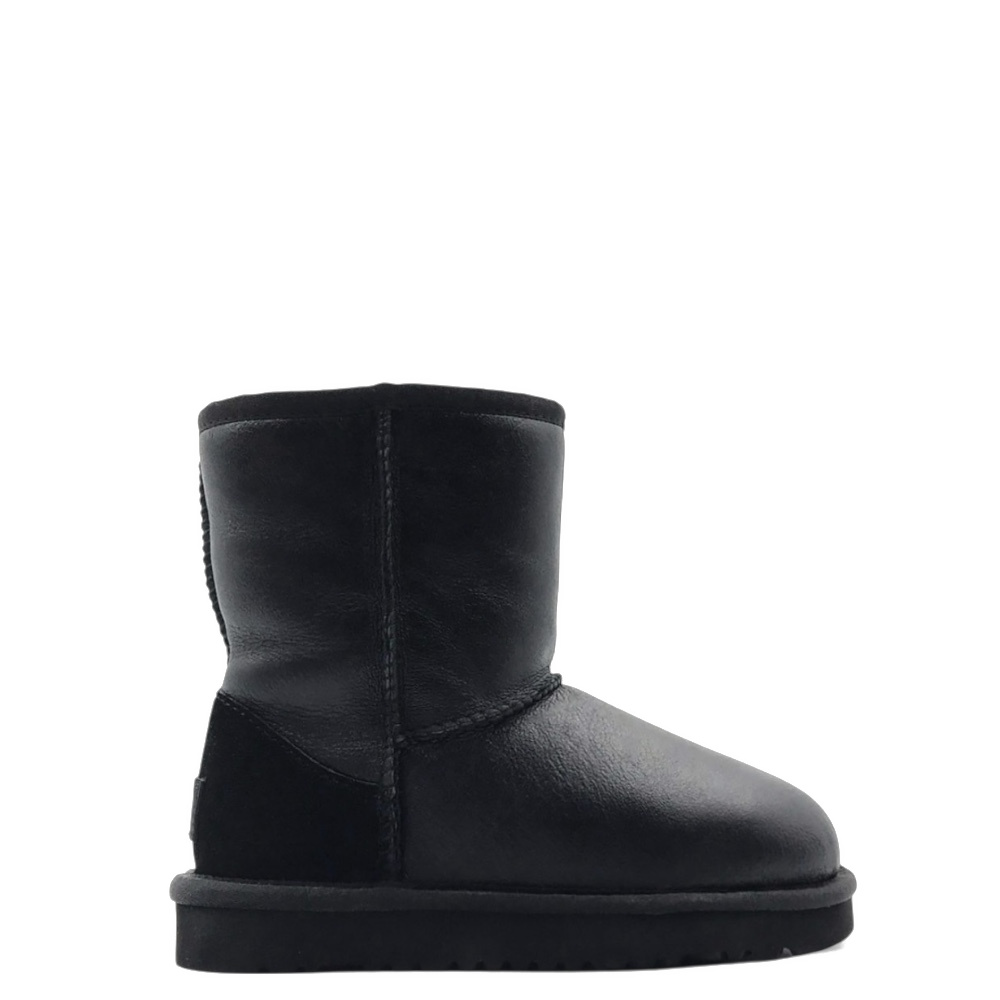 UGG Kids Classic Short II - Metallic Black