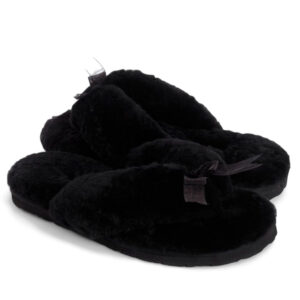 UGG Fluff Flip Flop - Black