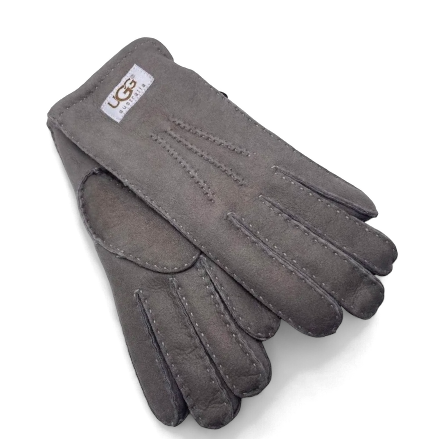 Перчатки женские UGG Glove - Chocolate — изображение 4