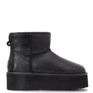 UGG Classic Mini Platform - Leather Black