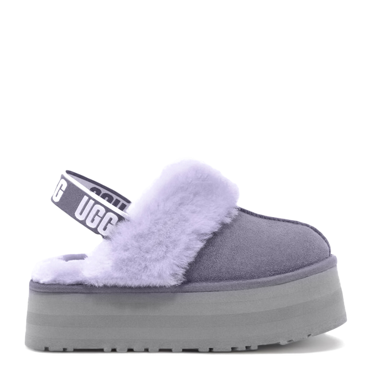 UGG Funkette Suede Platform - Black — изображение 9