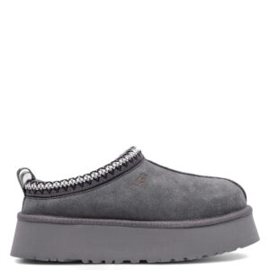 UGG Tazz Platform - Leather Sand Grey