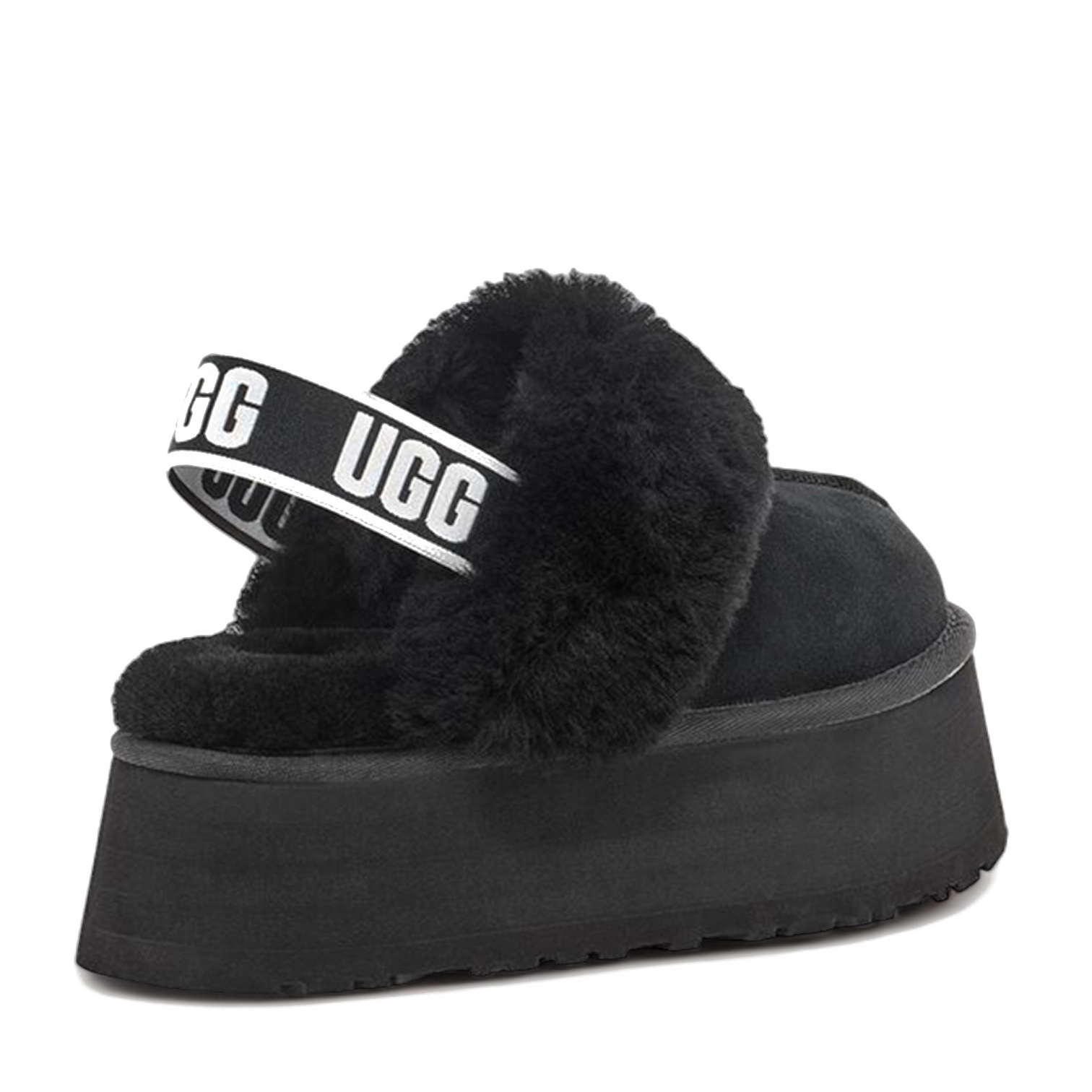 UGG Funkette Suede Platform - Black — изображение 4