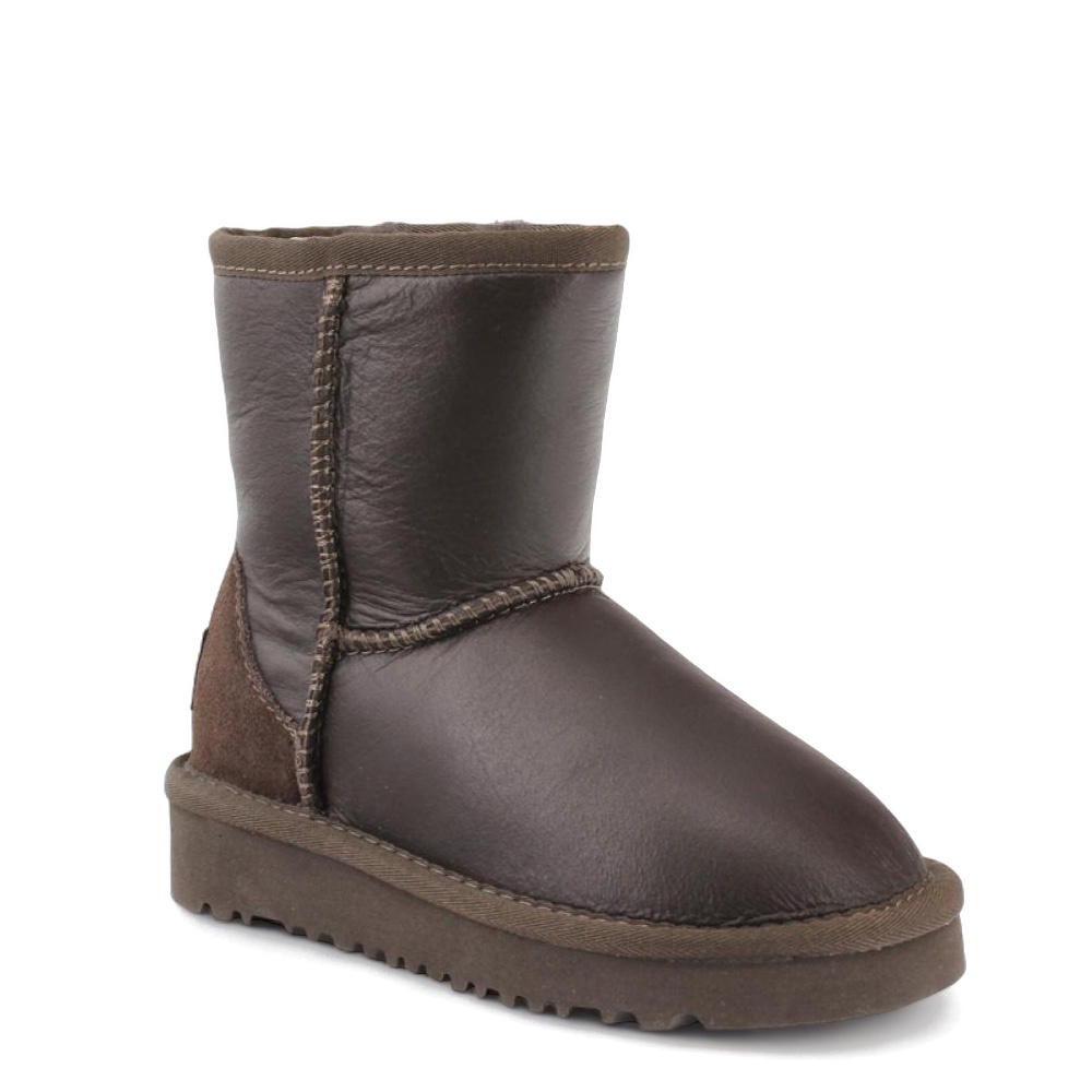 UGG Kids Classic Short II - Metallic Chocolate — изображение 2