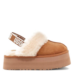 UGG Funkette Suede Platform - Chestnut