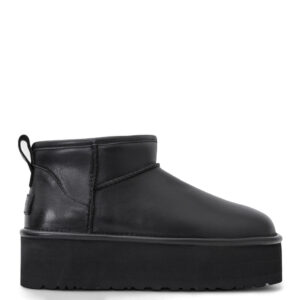 UGG Classic Ultra Mini Platform - Leather Black