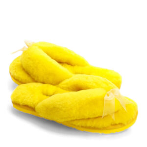 UGG Fluff Flip Flop - Yellow