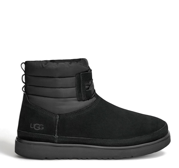 UGG Mens Classic Mini Lace-Up Weather - Black — изображение 2