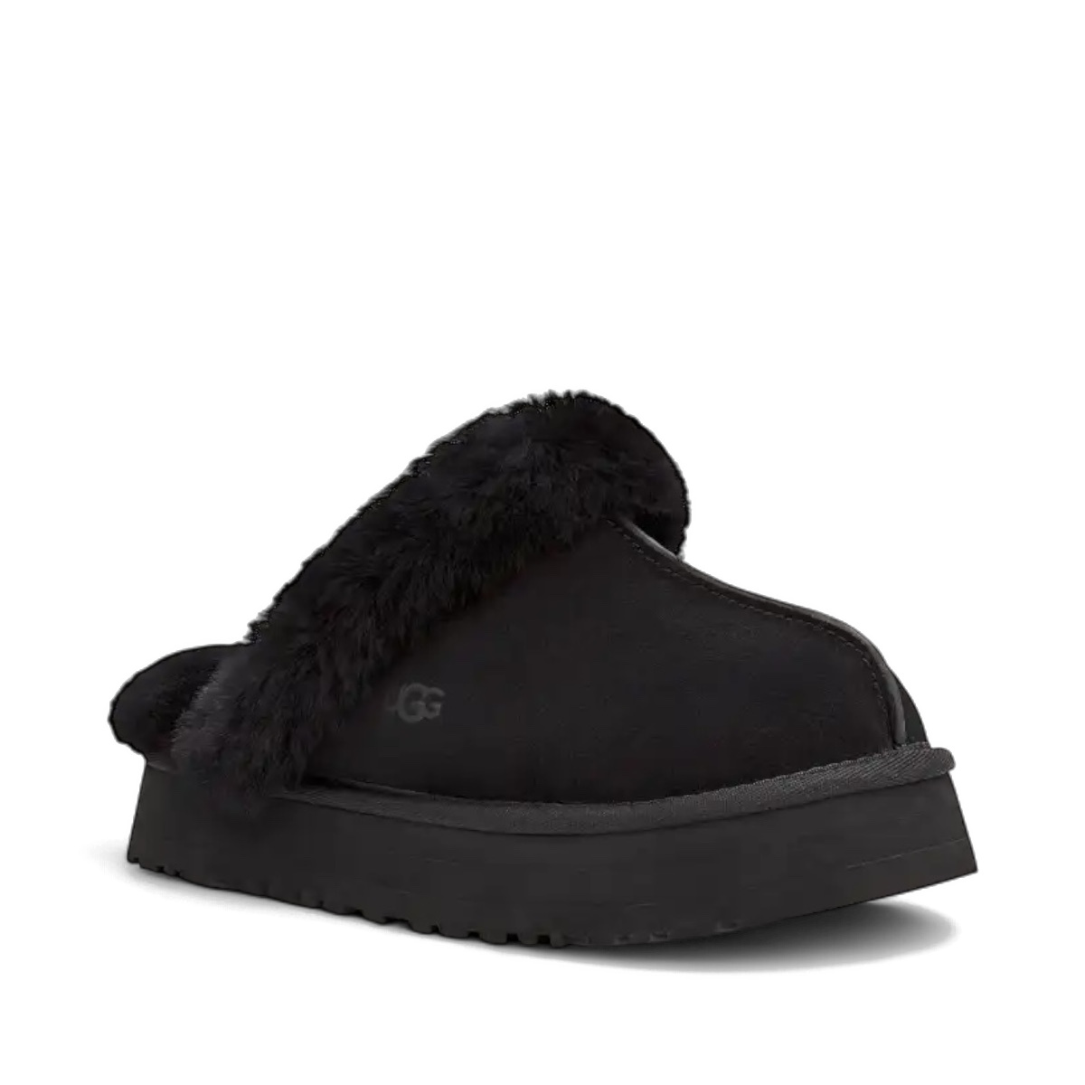 UGG Slippers Scuffette Platform - Black — изображение 2