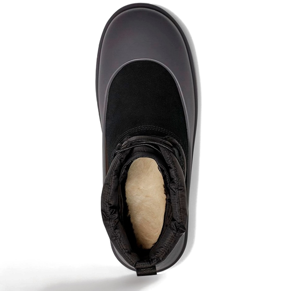 UGG Mens Classic Mini Lace-Up Weather - Black — изображение 5