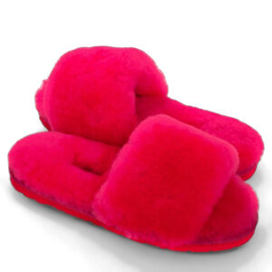 UGG Fluff Slides - Red
