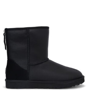 UGG Classic Short Zip Metallic - Black