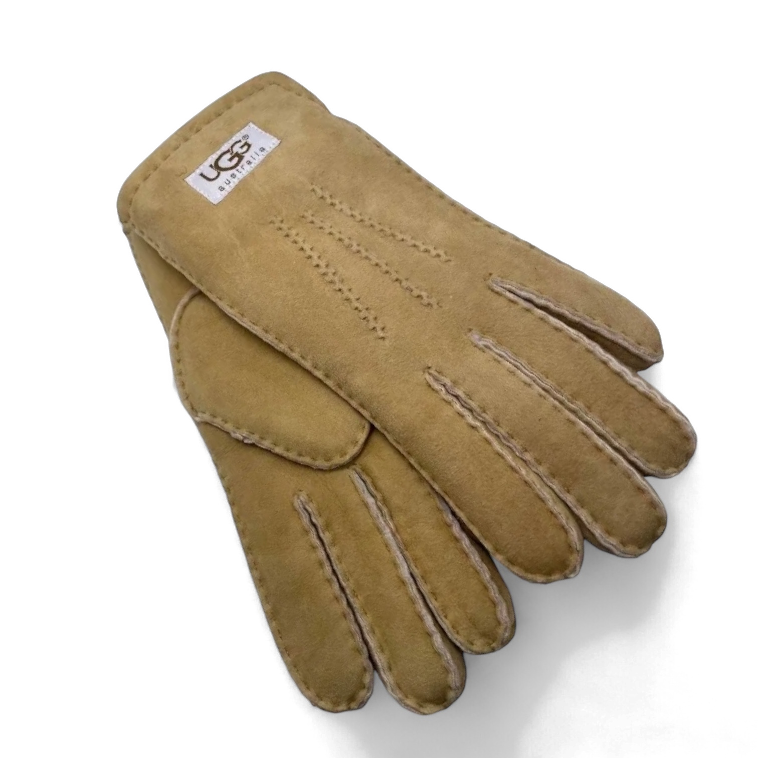 Перчатки женские UGG Glove - Chocolate — изображение 3