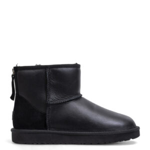 UGG Classic Mini Zip Metallic - Black