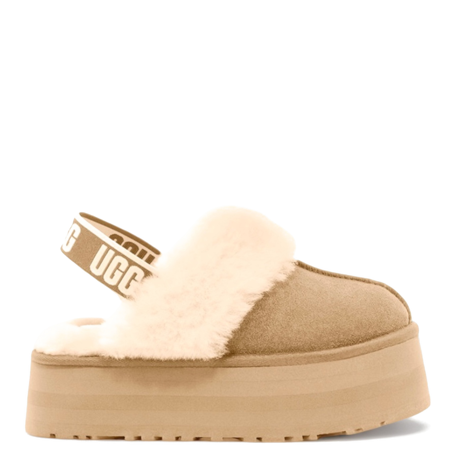 UGG Funkette Suede Platform - Black — изображение 6