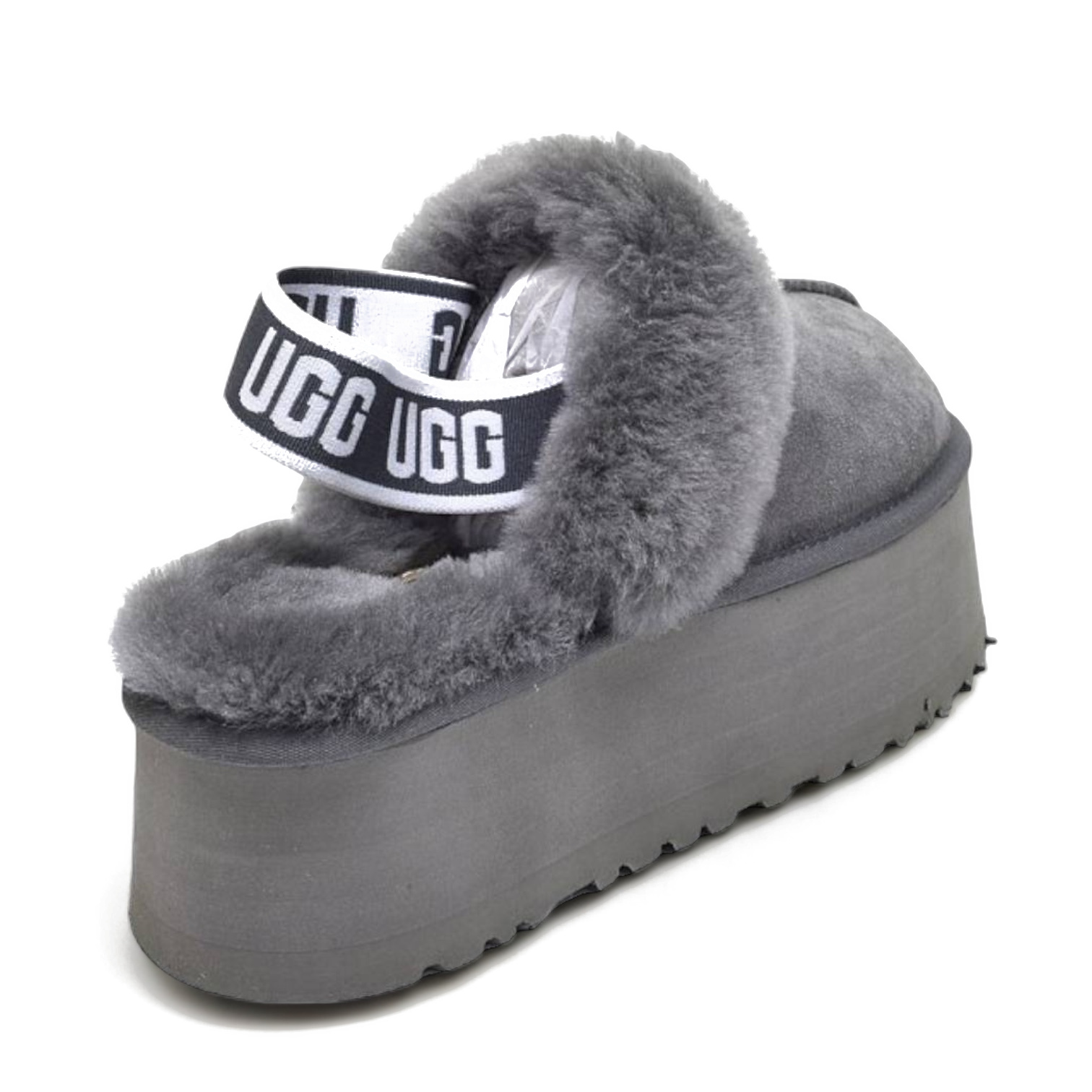 UGG Funkette Suede Platform - Grey — изображение 3