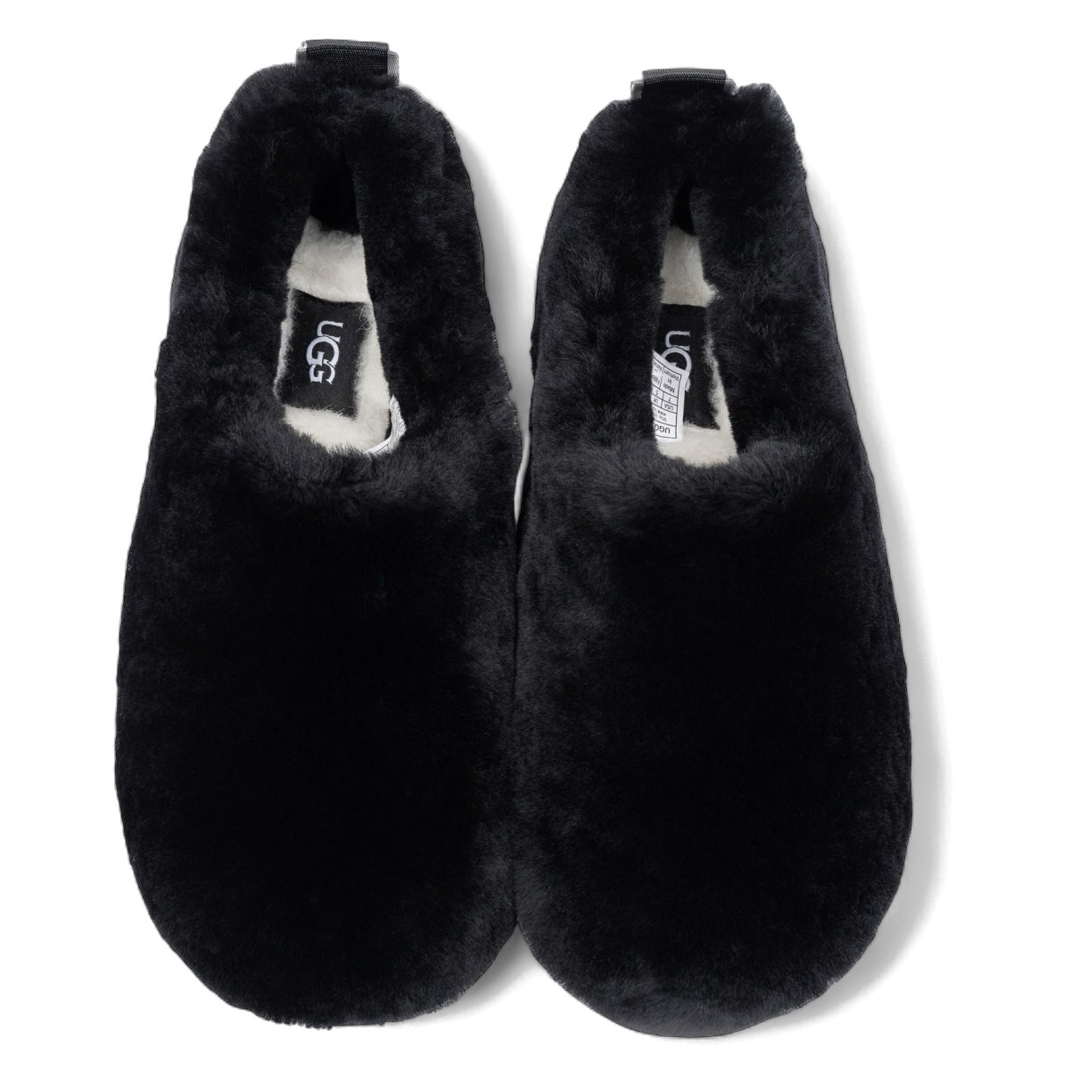 UGG Hailey Fluff Slippers - Black — изображение 2
