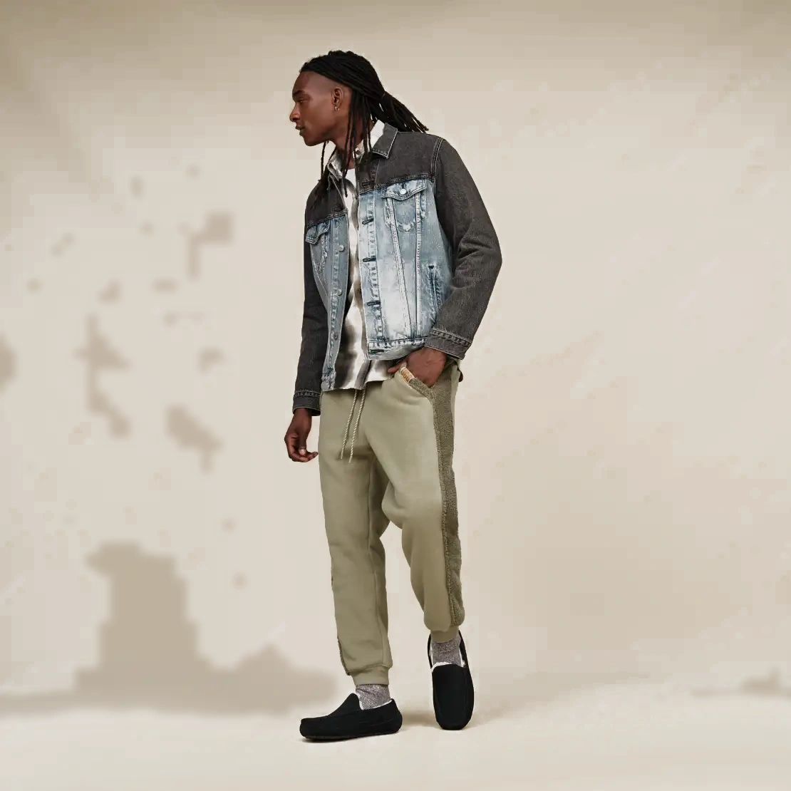 UGG Mens Ascot - Black — изображение 5