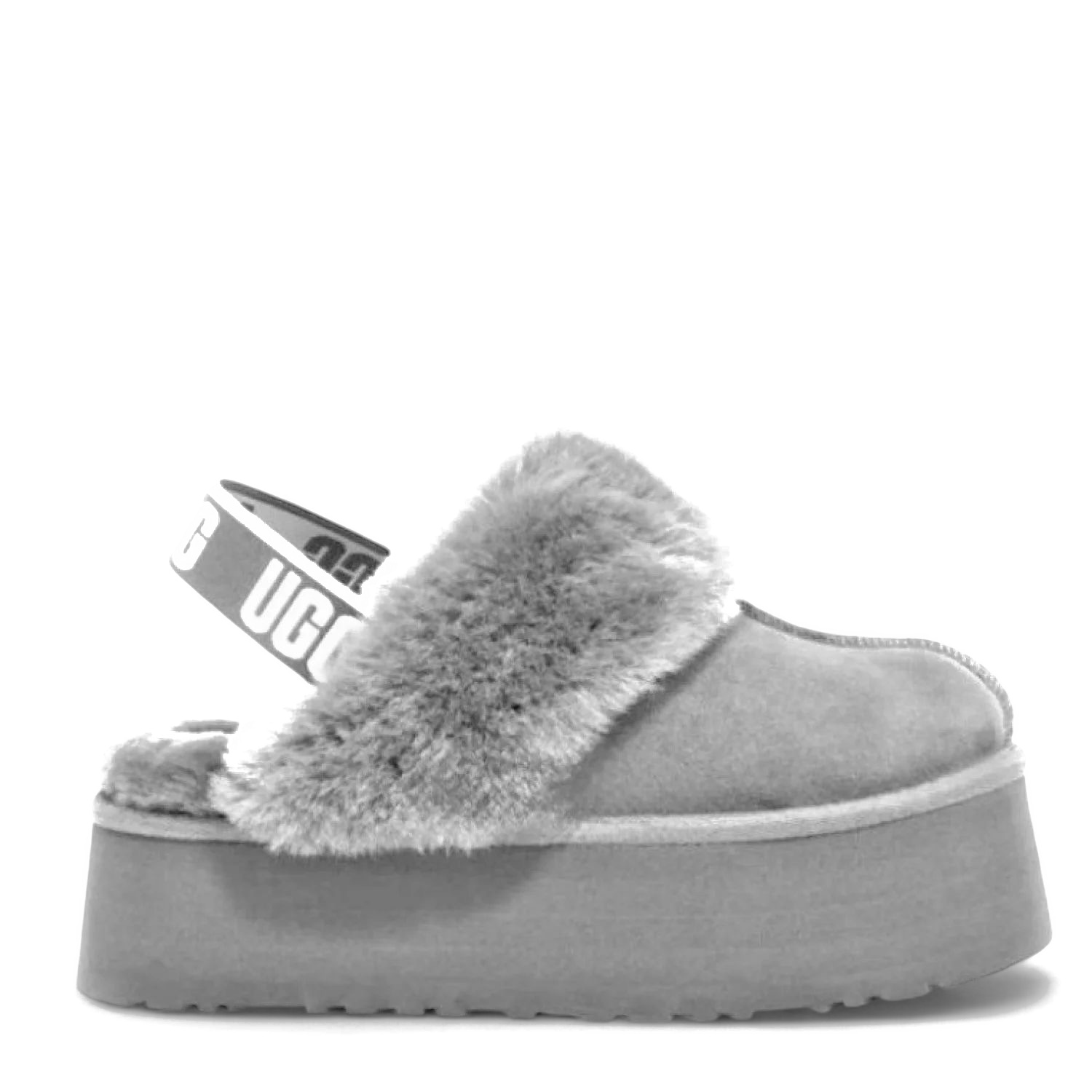 UGG Funkette Suede Platform - Black — изображение 11