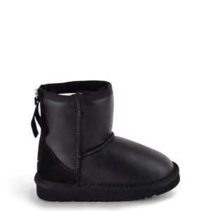 UGG Kids Classic Zip Short - Metallic Black