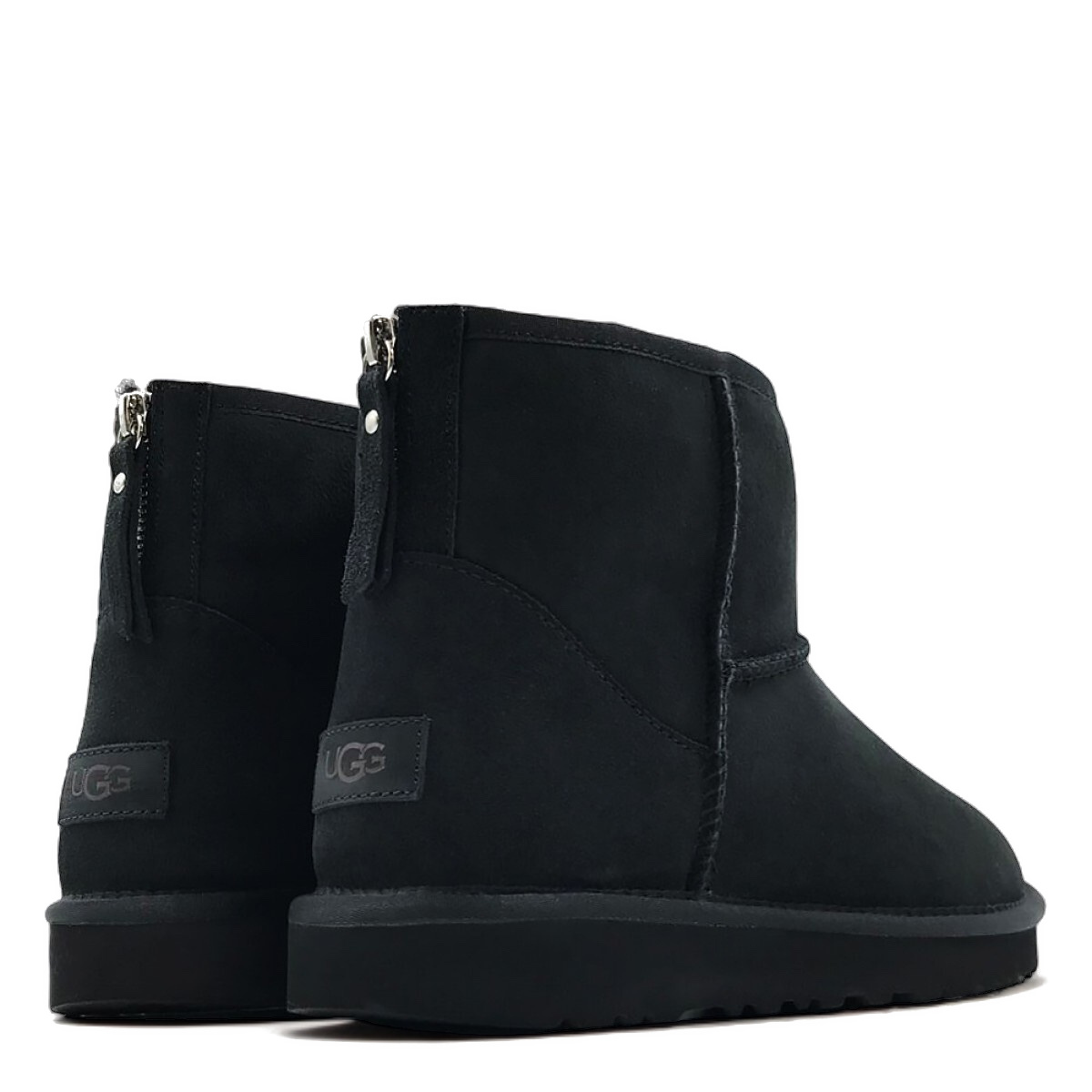 UGG Mens Classic Mini Zip II - Black — изображение 2